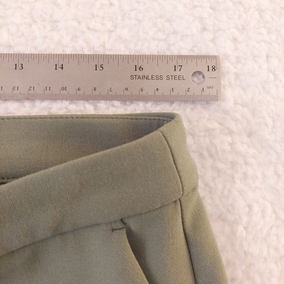 J. Crew Kate Straight Leg Stretch Green Chino Pants Women's Sz 14 NWT - Picture 8 of 13